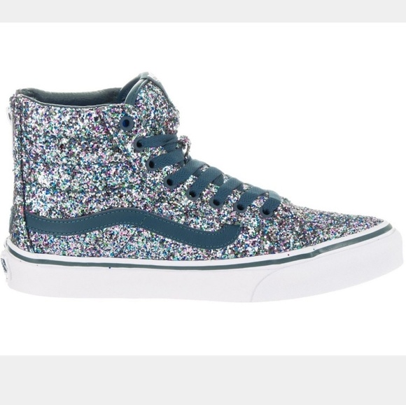 Vans Shoes - Van's glitter sk8-hi sneakers